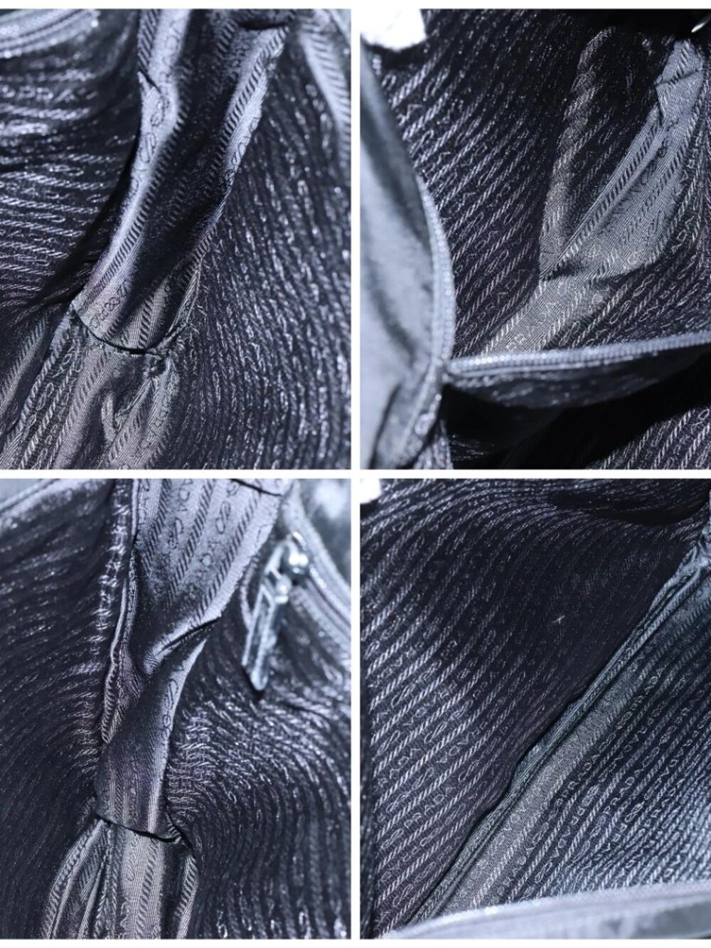 PRADA Shoulder Bag Nylon Black Auth yk16281 - Picture 16 of 16